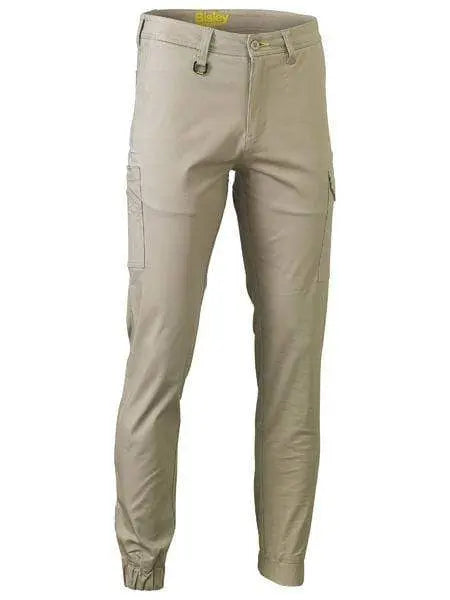 Bisley Stretched Cotton Drill Cuffed Pants BPC6028 Metro Workwear.